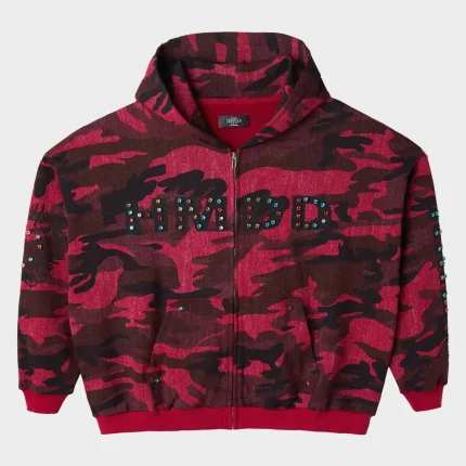 HMDD Hoodie Red (1)