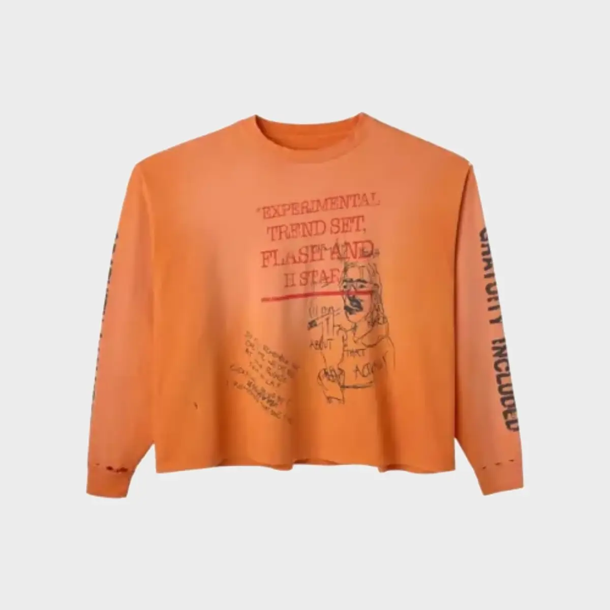 Hmdd Gratuity Added Longsleeve T Shirt Orange (1) Hmdd Gratuity Added Longsleeve T Shirt Orange (1)
