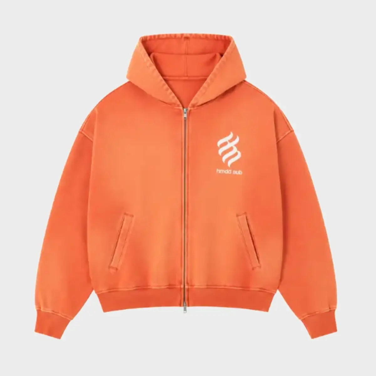 Hmdd Sun Faded Chain Stitch Hoodie Hmdd Sun Faded Chain Stitch Hoodie