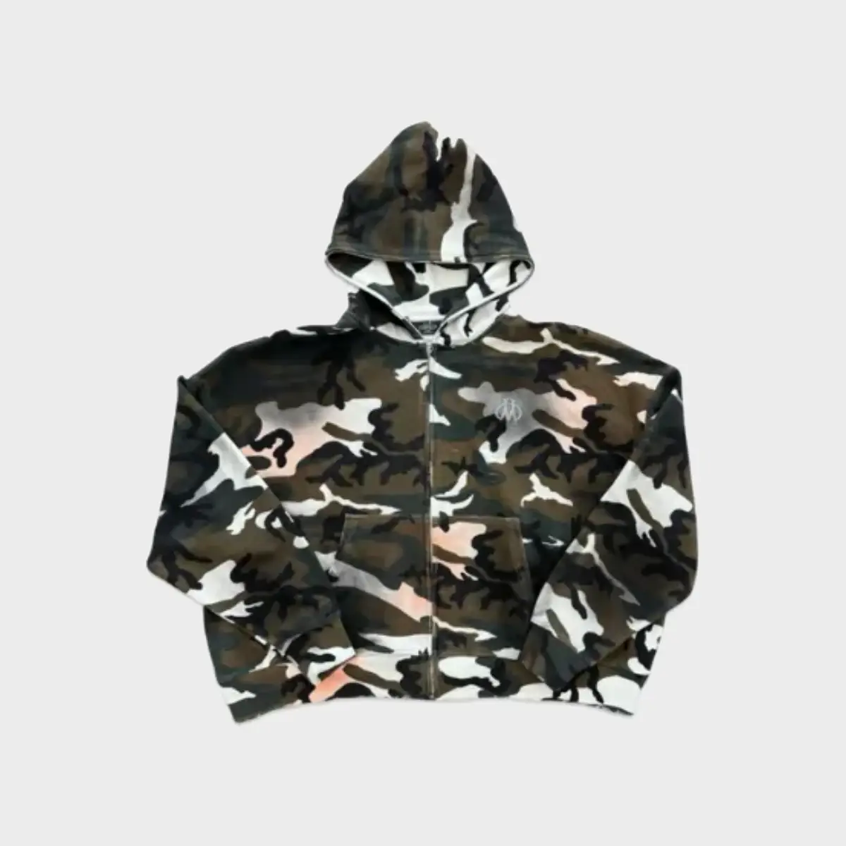 Hmdd Thermal Zip Up Hoodie Camo Hmdd Thermal Zip Up Hoodie Camo
